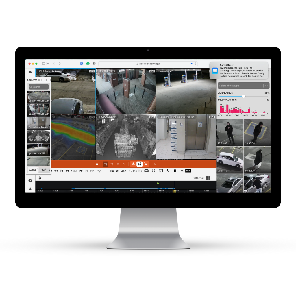 AI Enabled CloudCCTV Video Management & Monitoring Platform in Mumbai,